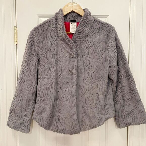 PATAGONIA 28245 Feather Gray Soft Plush Fleece Snow Jacket Size M - Picture 5 of 5